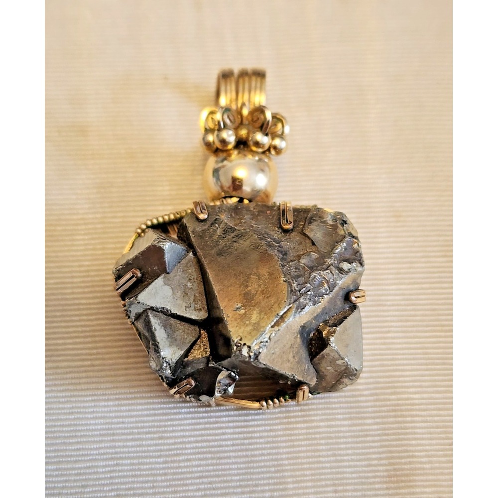 Starfire Designs Pyrite Pendant - Picture 2 of 14